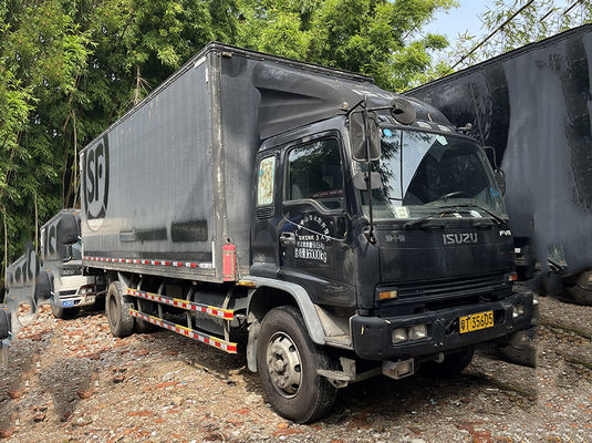 품질  Japan ISUZU LHD Used Cargo Truck Manual 2nd Hand Cargo Van 4x2 Drive 공장