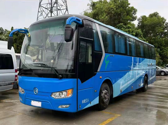 품질  Golden Dragon Used Coach Bus 53 Seats Euro 4 LHD Diesel Fuel 공장