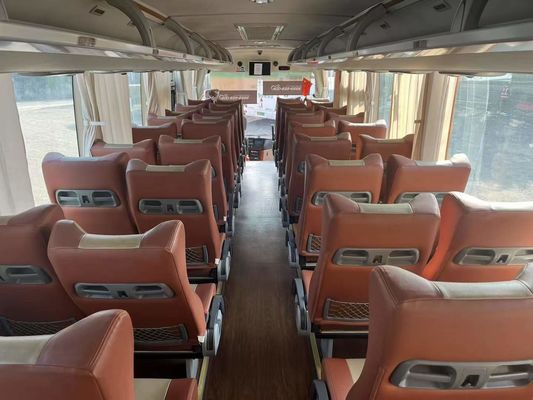 54석 ZK6120HQ5Y 사용 된 고급 코치 좌우 운전 버스