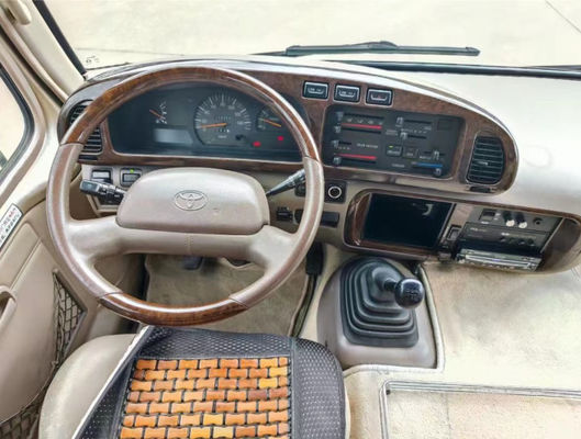 23 좌석 밀폐 창문 수동 변속기와 함께 사용 된 버스