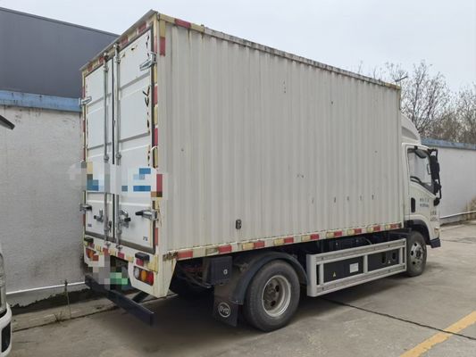 단일 행 사용 된 화물 트럭 BYD T5A4.5T4.03 미터 순수 전기 상자형 가벼운 트럭
