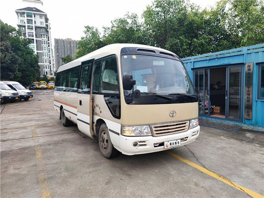 토요타 디젤 중고용 럭셔리 버스 23석 코스터 시리즈