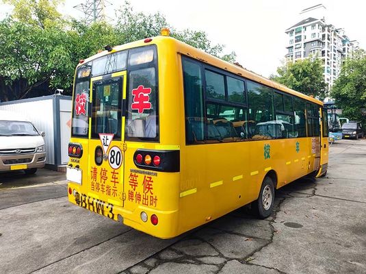 디젤 유로 4 은퇴 학교 버스 동펜 56 좌석 노란색 학교 버스