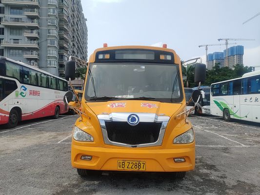 쉐롱 31 좌석 리모델링 된 학교 버스 LHD 중고 학교 버스 판매