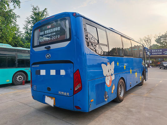 유로 5 LHD 중고용 버스 및 코치 유동 디젤 중고용 코스터 버스 38 좌석