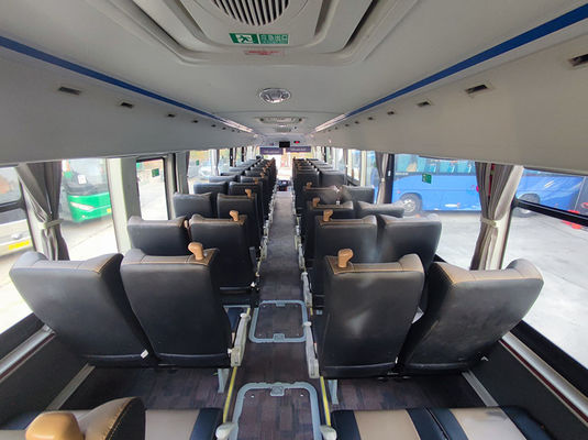 럭셔리 핑크 중고 버스 유로 5 LHD 중고 디젤 셔틀 버스 판매