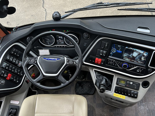 수동 사용 된 디젤 버스, 50 좌석 버스 중고 ISO 인증