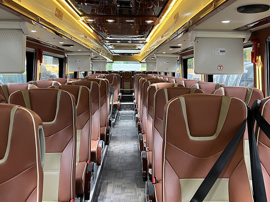 수동 사용 된 디젤 버스, 50 좌석 버스 중고 ISO 인증