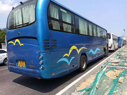LHD 수동 유카이 사용된 고급 버스 55 좌석 유로 3 디젤 사용 된 도시 버스