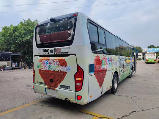 대형 사용된 버스 수동 변속기 11m 디젤 엔진 사용 된 시내 버스