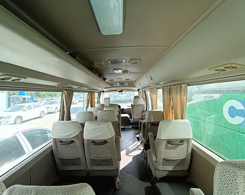 LHD 스티어링 위치 가솔린 엔진으로 사용 된 버스 유로 3 배출량 표준