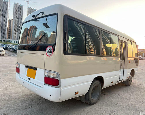 GAC 19인승 중고 버스 6m LHD 유로 3 디젤 엔진 127hp 중고 미니 버스