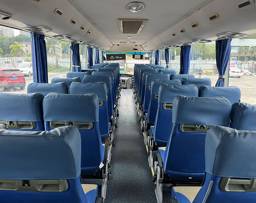 12m 57seats LHD 중고용 유동 버스 디젤 엔진 코치 버스 1도어 중고용 상업 버스