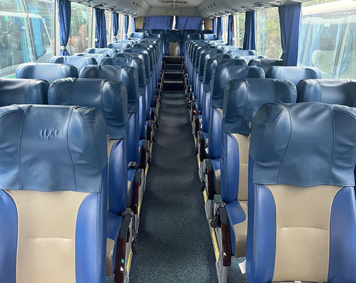 12m 57seats LHD 중고용 유동 버스 디젤 엔진 코치 버스 1도어 중고용 상업 버스