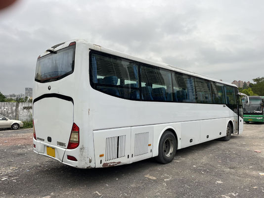 12m 57seats LHD 중고용 유동 버스 디젤 엔진 코치 버스 1도어 중고용 상업 버스