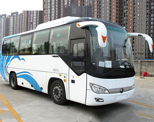 사용된 34석 EV 버스 100KWh 전기 버스 G.V.W 14200kg 중고 택시 버스