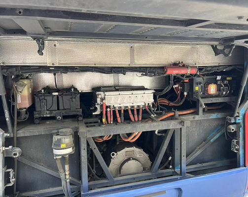 사용된 34석 EV 버스 100KWh 전기 버스 G.V.W 14200kg 중고 택시 버스