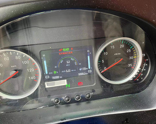 사용된 34석 EV 버스 100KWh 전기 버스 G.V.W 14200kg 중고 택시 버스