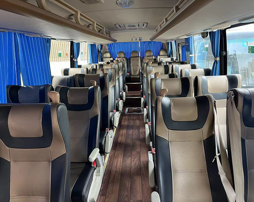 사용된 34석 EV 버스 100KWh 전기 버스 G.V.W 14200kg 중고 택시 버스