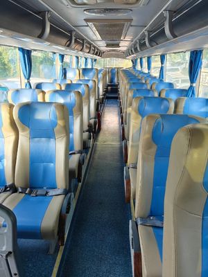 57-59 좌석 디젤 연료 유형과 11800kg의 구두 무게로 사용 된 12m 데커 편안한 코치