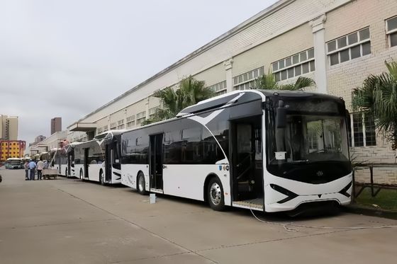 New EV City Bus Zonson 12m Citybus  LHD Bus for China 12m city bus 30 Seats