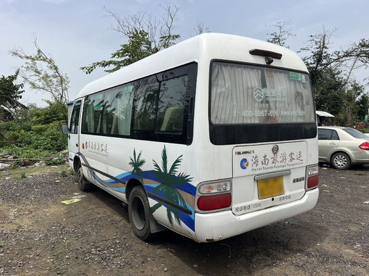 18석 디젤 세컨드 핸드 버스 180000 마일리그 1도어 골든 드래곤