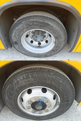 56인승 중고 옐로우 스쿨 버스 (휠체어 리프트, 디젤 연료 포함) 훌륭함