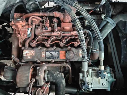 킹 롱 사용 된 버스 LHD 스티어링 위치 19 좌석 Yuchai 115 마력 국가 IV