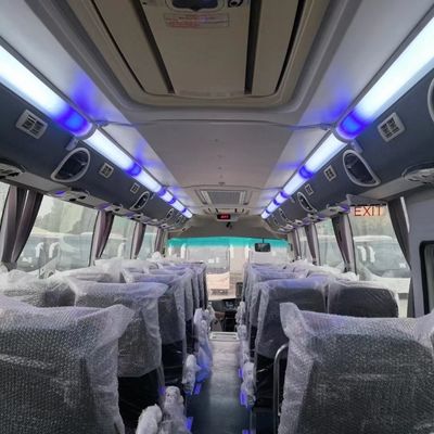 사용된 관광 버스 ShenLong 10m 36-43석 RHD CNG 버스 신규 중고 코치 버스