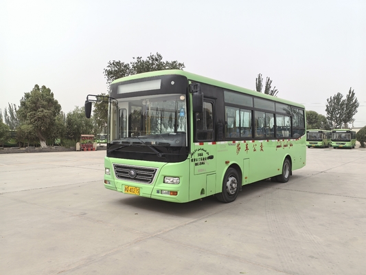 2017년식 8미터 좌측 운전석(LHD) 시내 버스, 2단 승차 설계 및 3800cc 엔진 배기량